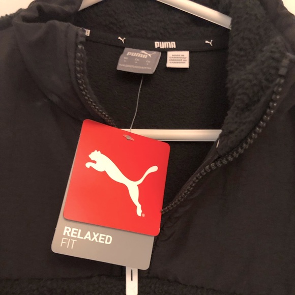 Puma Half Zip Sweatshirt NWT - Picture 5 of 6